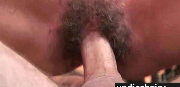  Wife with a hairy pussy fucked 3